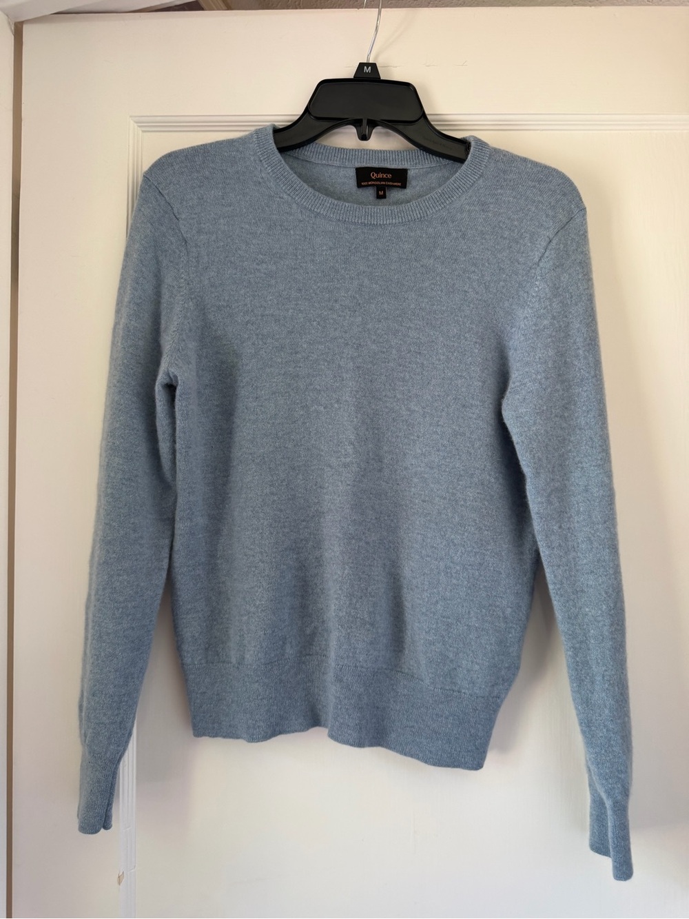Quince Women's Crewneck Sweater - Light Blue